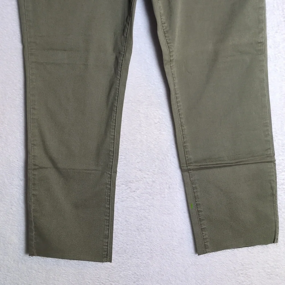 PILCRO Anthropologie Womens Olive Green Waist 29 Petite - Picture 3 of 10